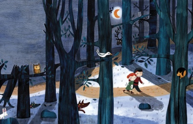 Illustration for Hansel and Gretel by Natascha Rosenberg, httpwww.natascharosenberg.com.jpg